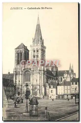 Cartes postales Lisieux Cathedrale St Pierre