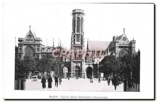 Cartes postales Paris Eglise Saint Germain I&#39Auxerrois