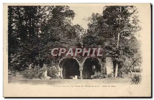 Cartes postales Ancienne Abbaye des Vaux De Carnay Cote Du Parc