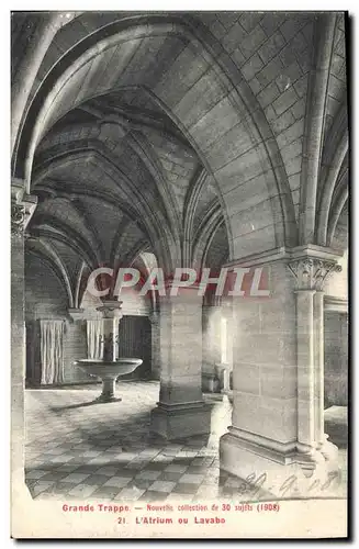 Cartes postales Grande Trappe L&#39Atrium Ou Lavabo