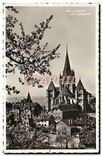 Cartes postales moderne Lausanine La Cathedrale