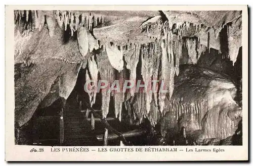 Ansichtskarte AK Les Pyrenees Les Grottes De Betharram les Larmes Figees