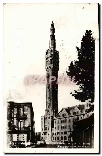 Cartes postales moderne Lille Hotel de ville Le beffroi