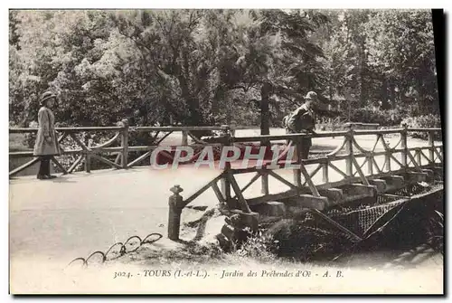 Cartes postales Tours Jardin Des Prebendes d&#39Oe