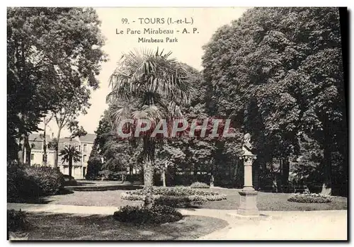 Cartes postales Tours Le Parc Mirabeau