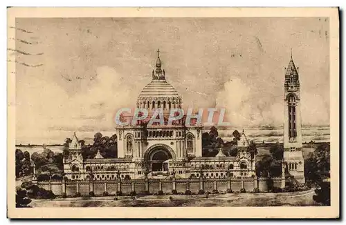 Cartes postales La Basilique De Lisieux Vue Generale Du Projet