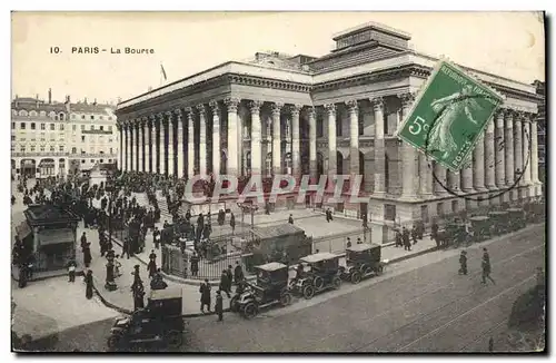 Cartes postales Paris La Bourse