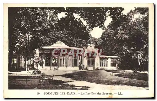 Cartes postales Pougues Les Eaux Le Pavillon Des Sources