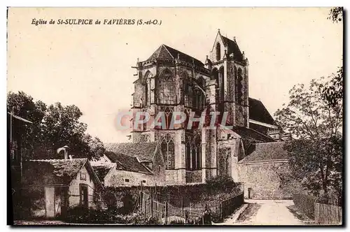 Cartes postales Eglise De St Sulpice De Favieres