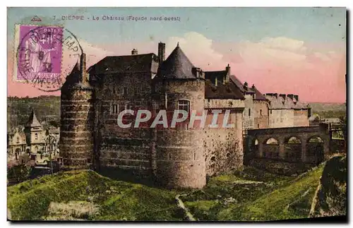 Cartes postales Dieppe Le Chateau