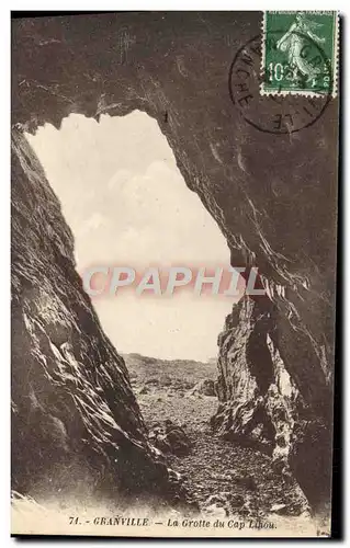 Ansichtskarte AK Granville La Grotte Du Cap Lihou