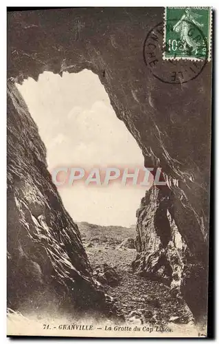 Cartes postales Granville La Grotte Du Cap Lihou