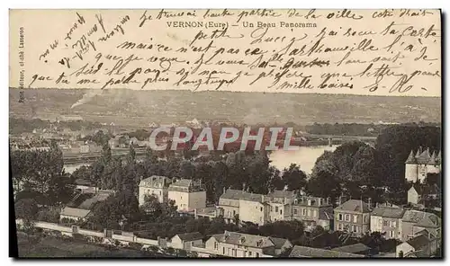 Cartes postales Vernon Un Beau Panorama