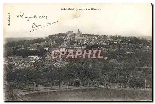 Cartes postales Clermont Vue Generale