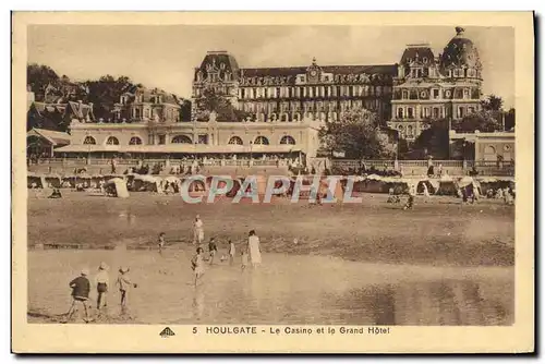 Cartes postales Houlgate Le Casino Et Le Grand Hotel