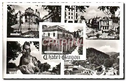 Cartes postales Chatel Guyon Chazeron Tournoel Place Brosson Le parc