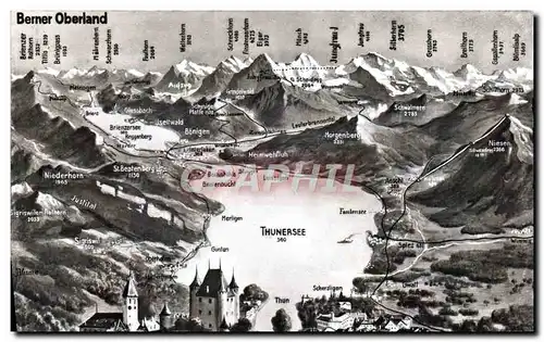 Cartes postales moderne Thunersee