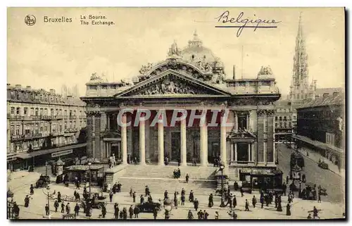 Cartes postales Bruxelles La Bourse