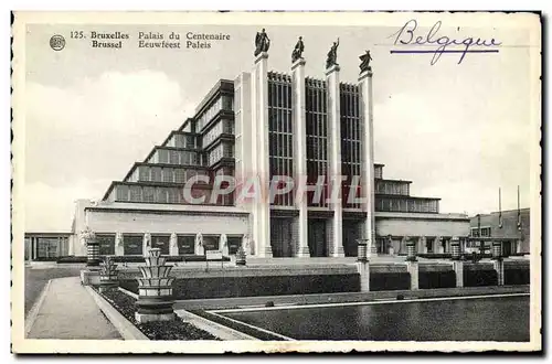 Cartes postales Bruxelles Palais Du Centenaire