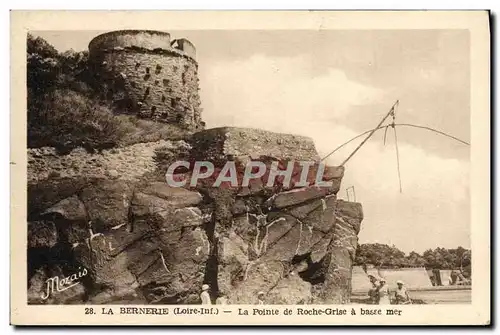 Ansichtskarte AK La Bernerie La Pointe De Roche Grise A Basse Mer