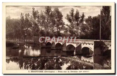 Cartes postales Brantome Pont Sur La Dronne