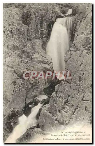Cartes postales Cascade D&#39Arifat Environs de Labessonnie