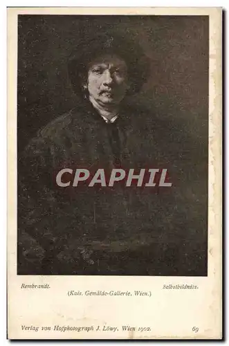 Cartes postales Rembrandt