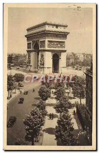 Ansichtskarte AK Paris En Flanant L&#39Arc De Triomphe