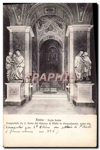 Ansichtskarte AK Roma Scala Santa
