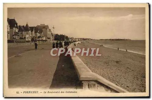 Cartes postales Pornichet Le Boulevard Des Oceanrdes