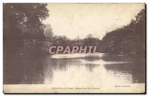 Cartes postales Henonville Piece D'Eau Du Chateau