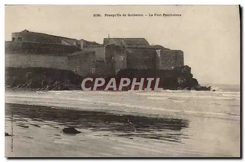 Ansichtskarte AK Presquile De Quiberon Le Fort Penthievre