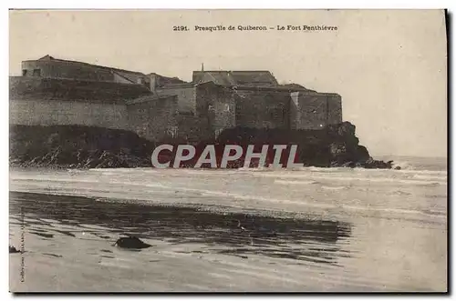 Cartes postales Presquile De Quiberon Le Fort Penthievre