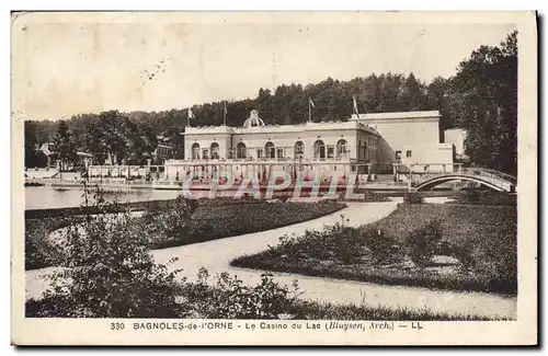 Cartes postales Bagnoles De I&#39Orne Le Casino Du Lac