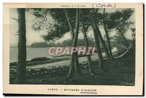Cartes postales Corse Environs D&#39Ajaccio