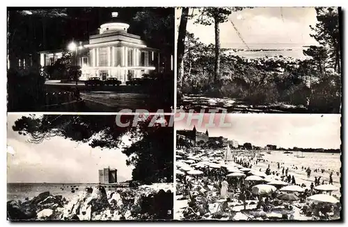 Cartes postales moderne Cannes Le Casino Vue Generale Ile St Honorat La plage