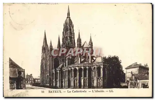 Cartes postales Bayeux La Cathedrale L'Abside
