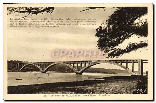Cartes postales Le Pont De Plougastel Sur I'Elorn