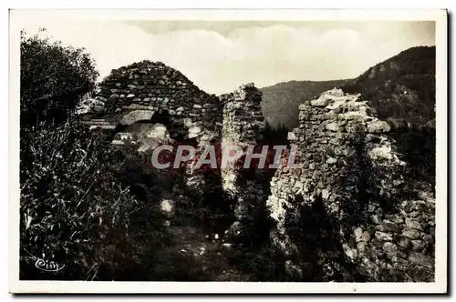 Ansichtskarte AK Chateauneuf Les Bains Ruines De I&#39Eglise St Cyr Sous Chateauneuf