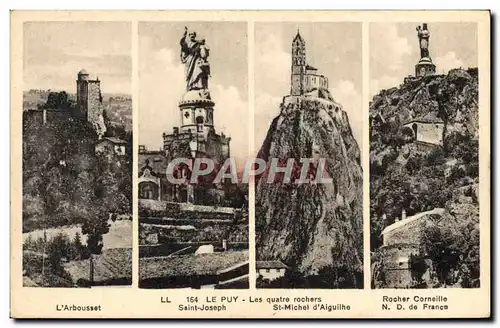 Cartes postales Le Puy Les Quatre Rochers