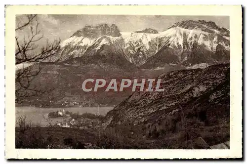 Cartes postales moderne Sites Pittoresques De Savoie Annecy Duingt Talloires Les dents de Lanfont et la Tournette