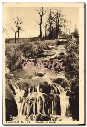 Cartes postales Luzarches Cascades Du Moulin