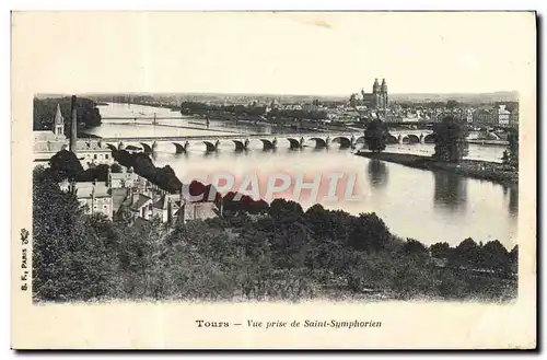 Cartes postales Tours Vue Prise De Saint Symphorien