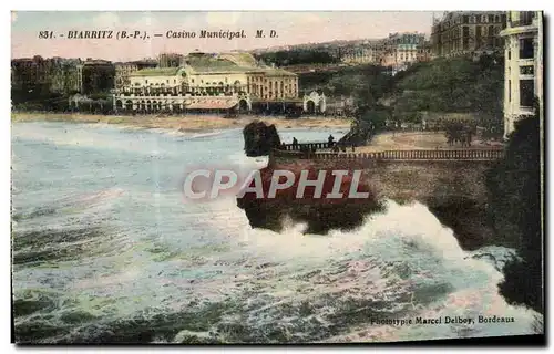 Cartes postales Biarritz Casino Municipal