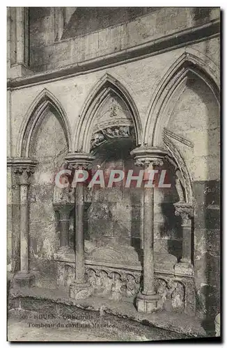 Cartes postales Rouen Cathedrale Tombeau du cardinal Maurice