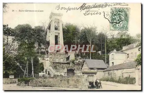 Cartes postales Saint Germain En Laye Ascenseur