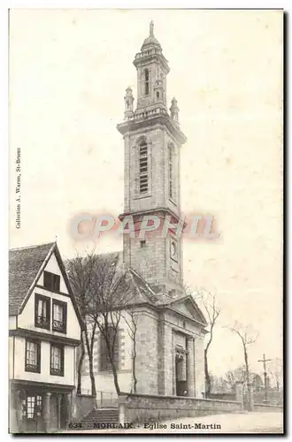 Cartes postales Morlaix Eglise Saint Martin