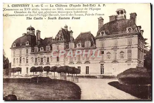 Cartes postales Cheverny Le Chateau