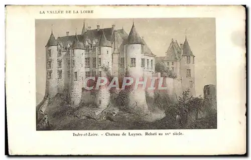 Cartes postales Indre Et Loire Chateau De Luynes