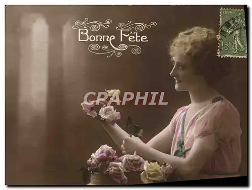 Cartes postales Bonne Fete Femme